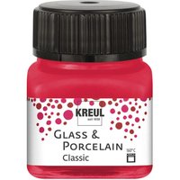 KREUL Glass & Porcelain "Classic" - Karminrot von Rot