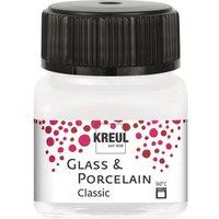 KREUL Glass & Porcelain "Classic-Metallic" - Perlmutt-Weiß von Weiß
