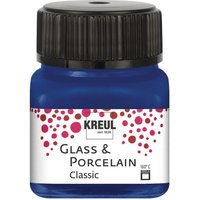KREUL Glass & Porcelain "Classic" - Royalblau von Blau