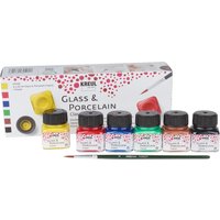 KREUL Glass & Porcelain Classic-Set "Grundfarben" von Kreul Kreative