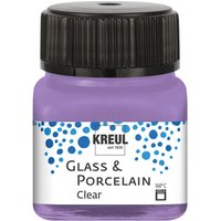 KREUL Glass & Porcelain "Clear" - Flieder von Violett