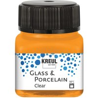 KREUL Glass & Porcelain "Clear" - Orange von Orange