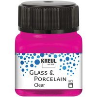 KREUL Glass & Porcelain "Clear" - Pink von Pink
