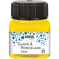 KREUL Glass & Porcelain "Clear" - Sonnengelb von Gelb