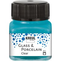 KREUL Glass & Porcelain "Clear" - Türkis von Blau