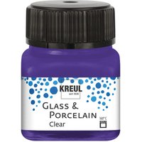 KREUL Glass & Porcelain "Clear" - Violett von Violett