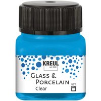 KREUL Glass & Porcelain "Clear" - Wasserblau von Blau