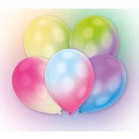amscan® Luftballons LED Farbverlauf mehrfarbig, 5 St. von amscan®