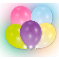 amscan® Luftballons LED bunt, 5 St. von amscan®