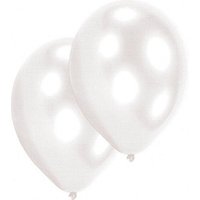 amscan® Luftballons Pearl weiß, 50 St. von amscan®