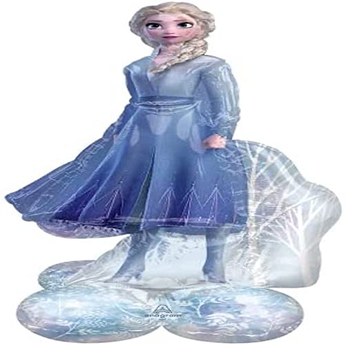 (Fix 1/1) Airloonz: Frozen 2 Elsa Foil Balloon P70 (30"/76cmx 54"/137cm) von amscan