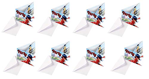 16-teiliges Einladungskarten-Set * MIRACULOUS * für eine Mottoparty oder Kindergeburtstag // von Amscan // Ladybug Marienkäfer Superheld Party Geburtstag Einladung Invites 16-teiliges Einladungskarten-Set * MIRACULOUS * für eine Mottoparty oder Kindergeburtstag // von Amscan // Ladybug Marienkäfer Superheld Party Geburtstag Einladung Invites von amscan