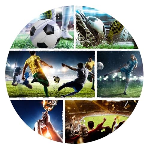 8 Fußball Teller * KICK IT * zur EM 2024, Kindergeburtstag und Fussball Party | Größe: 23cm, aus Pappe | Partyteller Pappteller Kinder Geburtstag Soccer Deko 8 Fußball Teller * KICK IT * zur EM 2024, Kindergeburtstag und Fussball Party | Größe: 23cm, aus Pappe | Partyteller Pappteller Kinder Geburtstag Soccer Deko von amscan