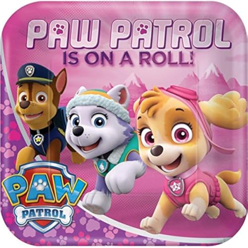 amscan 8 Partyteller * PAW Patrol PINK * für einen Mädchen-Kindergeburtstag und Motto-Party // Kinder Geburtstag Girl Teller amscan 8 Partyteller * PAW Patrol PINK * für einen Mädchen-Kindergeburtstag und Motto-Party // Kinder Geburtstag Girl Teller von amscan