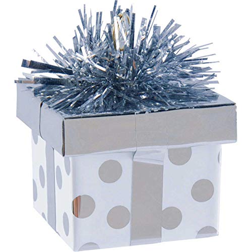 Amscan 114535 - Ballongewicht Geschenk, 170 g, 6 x 6 x 5 cm, Folienballon, Heliumballon Amscan 114535 - Ballongewicht Geschenk, 170 g, 6 x 6 x 5 cm, Folienballon, Heliumballon von amscan