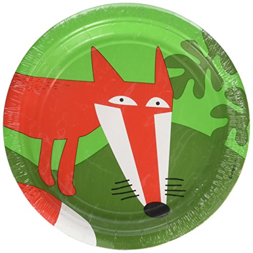 Amscan 18 cm Tiere Papier Teller Amscan 18 cm Tiere Papier Teller von amscan