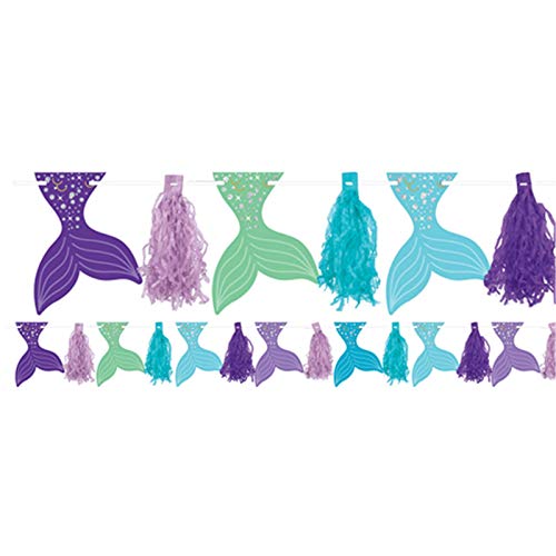 GARLAND TASSEL MERMAID WISHES GARLAND TASSEL MERMAID WISHES von amscan