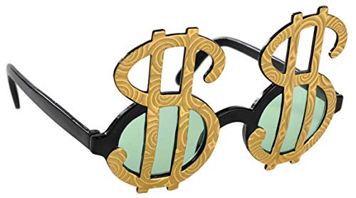 Amscan 250024-55 - Brille Dollar-Zeichen, Spaßbrille, Mottoparty, Karneval, Accessoire, Scherzbrille Amscan 250024-55 - Brille Dollar-Zeichen, Spaßbrille, Mottoparty, Karneval, Accessoire, Scherzbrille von amscan