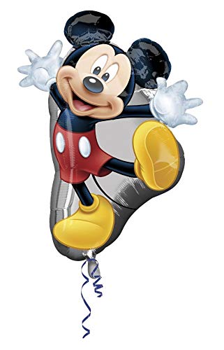 Amscan 2637301 - Super Shape Folienballon Micky, Größe 55 x 78 cm, Heliumballon, Geburtstag, Dekoration Amscan 2637301 - Super Shape Folienballon Micky, Größe 55 x 78 cm, Heliumballon, Geburtstag, Dekoration von amscan
