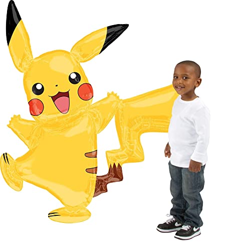 Pokemon Pikachu AirWalker Foil Balloons P93 Pokemon Pikachu AirWalker Foil Balloons P93 von amscan