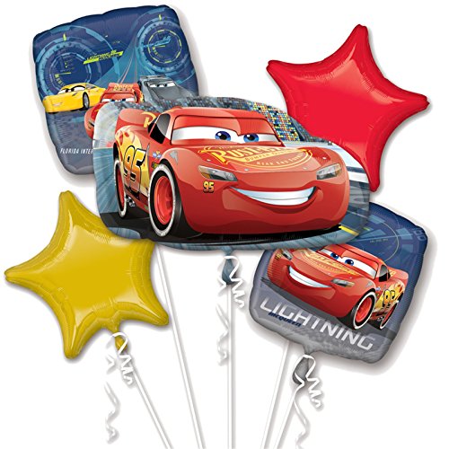 (LL) BQT: Cars 3 Foil Balloon Bouquet von amscan