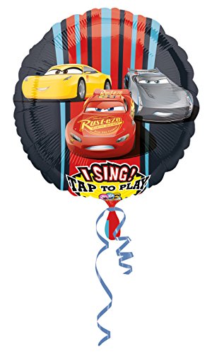 Amscan 3537601 - Sing-A-Tune Folienballon Cars 3, 71cm, Luftballon, Heliumballon Amscan 3537601 - Sing-A-Tune Folienballon Cars 3, 71cm, Luftballon, Heliumballon von amscan