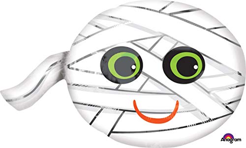 Amscan 3593401 - Folienballon Happy Mumie, Größe 48 x 33 cm, Dekoration, Heliumballon, Party, Halloween Amscan 3593401 - Folienballon Happy Mumie, Größe 48 x 33 cm, Dekoration, Heliumballon, Party, Halloween von amscan