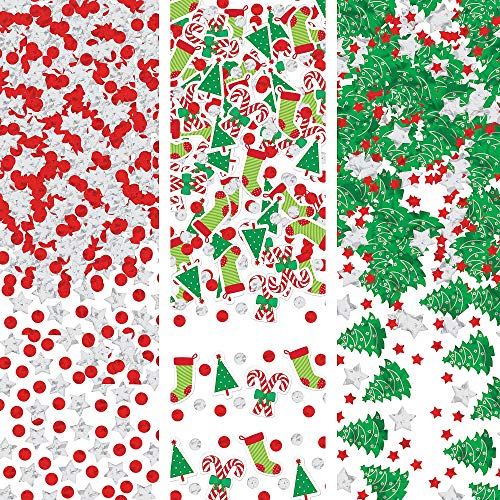 Amscan 360144 - Konfetti Christmas, 34 g, Streudeko, Tischdekoration, Weihnachten, Heiligabend, Motto-Party Amscan 360144 - Konfetti Christmas, 34 g, Streudeko, Tischdekoration, Weihnachten, Heiligabend, Motto-Party von amscan