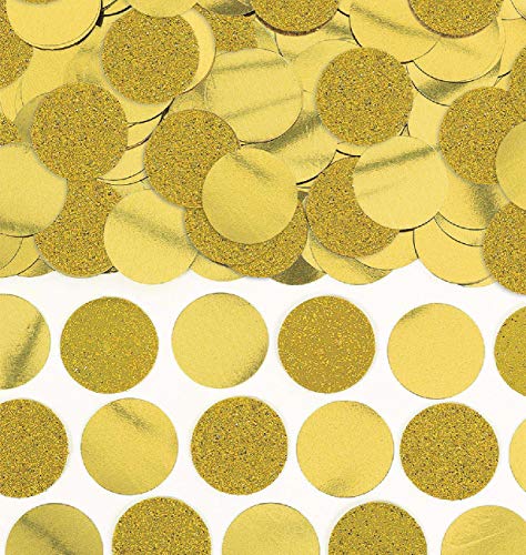 Amscan 360220-19 Circle Foil Confetti Party Decoration 1.9cm-63g-1 Pc. Konfetti Scheiben Glitzer-Folie gold Amscan 360220-19 Circle Foil Confetti Party Decoration 1.9cm-63g-1 Pc. Konfetti Scheiben Glitzer-Folie gold von amscan