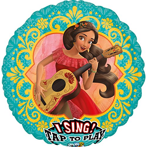 Amscan 3667801 - Sing-A-Tune Folienballon Elena von Avalor, 71 x 71cm, Luftballon, Heliumballon von amscan