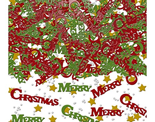 Amscan 36705 - Konfetti Merry Christmas, 14 g, Streudeko, Tischdekoration, Weihnachten, Heilig Abend Amscan 36705 - Konfetti Merry Christmas, 14 g, Streudeko, Tischdekoration, Weihnachten, Heilig Abend von amscan
