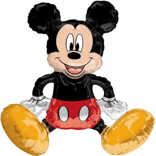 Amscan 3818501 - Sitter Folienballon Micky Maus, Geburtstag, Dekoration, Heliumballon Amscan 3818501 - Sitter Folienballon Micky Maus, Geburtstag, Dekoration, Heliumballon von amscan