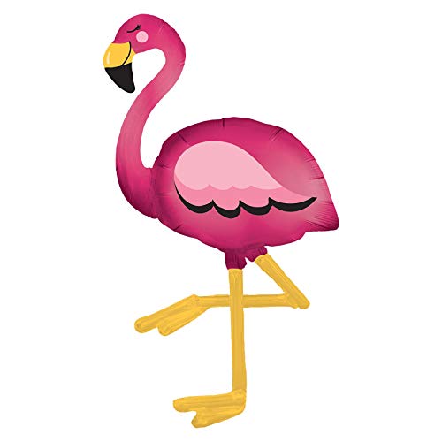 (PKT) AWK: Flamingo Airwalker Balloon von amscan