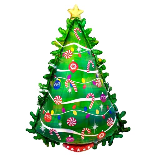 Amscan 4042675 - Super Shape Folienballon Weihnachtsbaum, 66 x 91 cm, Weihnachten, Dekoration Amscan 4042675 - Super Shape Folienballon Weihnachtsbaum, 66 x 91 cm, Weihnachten, Dekoration von amscan