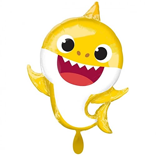 (PKT) Baby Shark Supershape Balloon von amscan