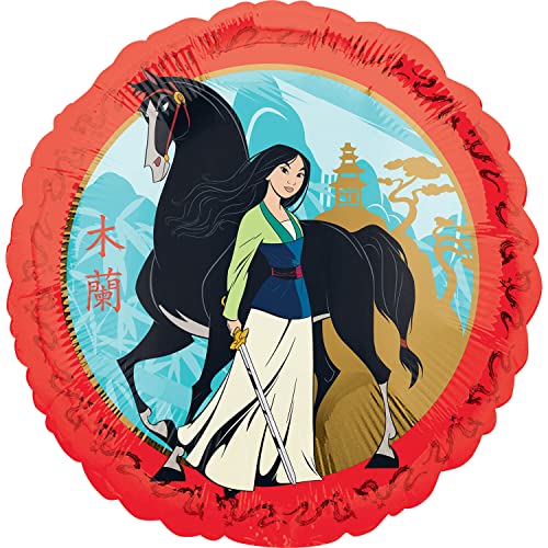 Amscan 4202601 17" Anagram Mulan Foil Balloon Partyballons aus Folie, Aluminium, Mehrfarbig Amscan 4202601 17" Anagram Mulan Foil Balloon Partyballons aus Folie, Aluminium, Mehrfarbig von amscan