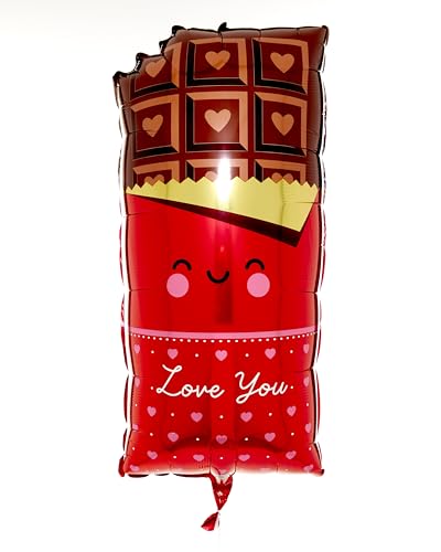 Amscan 4232701 Folienballons für Schokoladentafeln, Superform, Valentinstag, 5 Stück Amscan 4232701 Folienballons für Schokoladentafeln, Superform, Valentinstag, 5 Stück von amscan