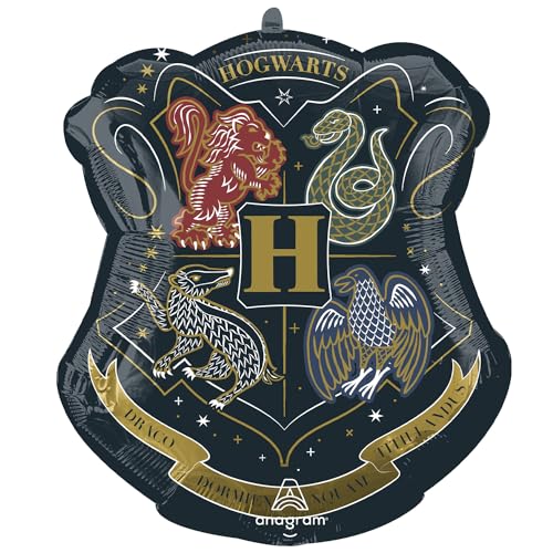 Amscan 4556301 - Offiziell lizenzierter Harry Potter Hogwarts Folienballon 53,3 cm von amscan