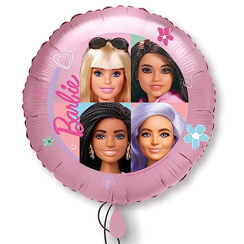 Amscan 4627875 - Barbie Sweet Life runder Folienballon für Kindergeburtstag, Party-Dekoration, 45,7 cm Amscan 4627875 - Barbie Sweet Life runder Folienballon für Kindergeburtstag, Party-Dekoration, 45,7 cm von amscan
