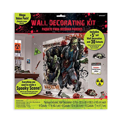 Amscan 670373-55 - Wanddekoration Zombie, Hängedekoration, Mottoparty, Halloween Amscan 670373-55 - Wanddekoration Zombie, Hängedekoration, Mottoparty, Halloween von amscan