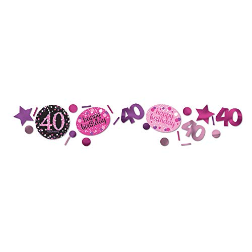 Amscan 9900602 - Konfetti 40 Sparkling Celebration, Folie/Papier, 34 g, Streudeko, Tischdekoration, Geburtstag, Happy Birthday Amscan 9900602 - Konfetti 40 Sparkling Celebration, Folie/Papier, 34 g, Streudeko, Tischdekoration, Geburtstag, Happy Birthday von amscan
