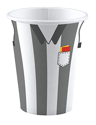 Amscan 9903007 - Becher Kicker Party, 8 Stück, Papier, Füllmenge 250 ml, Partygeschirr Amscan 9903007 - Becher Kicker Party, 8 Stück, Papier, Füllmenge 250 ml, Partygeschirr von amscan