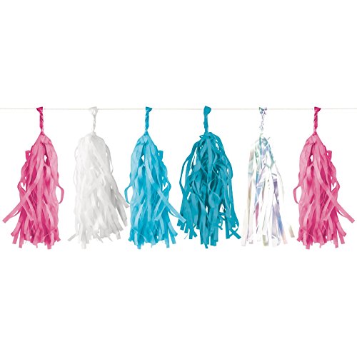 Amscan 9903037 - Girlande Fransen Be a Mermaid Papier 400 cm, Banner, Dekoration Amscan 9903037 - Girlande Fransen Be a Mermaid Papier 400 cm, Banner, Dekoration von amscan