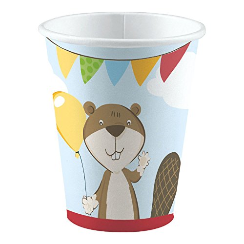 Amscan 9903054 - Becher Fuchs & Bieber, 8 Stück, Papier, Füllmenge 250 ml, Partygeschirr Amscan 9903054 - Becher Fuchs & Bieber, 8 Stück, Papier, Füllmenge 250 ml, Partygeschirr von amscan