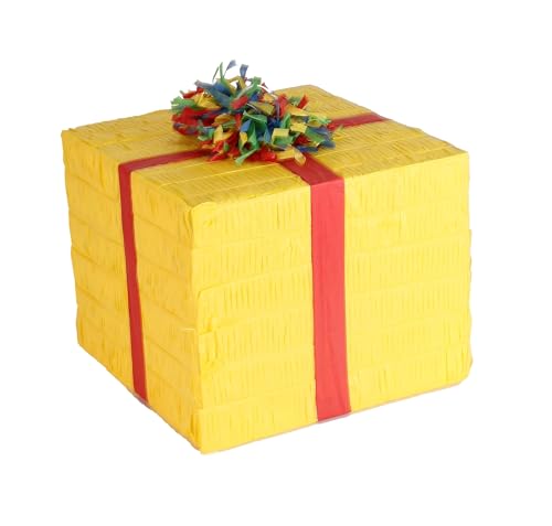 Amscan 9903133 - Pinata Geschenk, 25 x 20 x 24,5 cm, zum Befüllen mit Süßigkeiten und Konfetti, Kindergeburtstag Amscan 9903133 - Pinata Geschenk, 25 x 20 x 24,5 cm, zum Befüllen mit Süßigkeiten und Konfetti, Kindergeburtstag von amscan