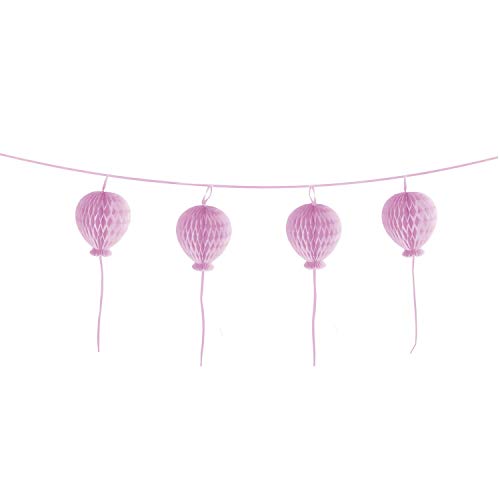 Amscan 9903718 - Girlande Wabenball Happy Birthday Pastel rosa Papier 180 cm, Banner, Dekoration Amscan 9903718 - Girlande Wabenball Happy Birthday Pastel rosa Papier 180 cm, Banner, Dekoration von amscan