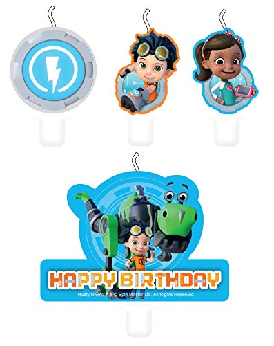 Rusty Rivets Candles von amscan