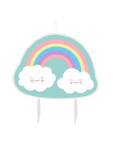 Amscan 9904311 - Figurenkerze Rainbow & Cloud, Höhe 8,5 cm, Dekoration Amscan 9904311 - Figurenkerze Rainbow & Cloud, Höhe 8,5 cm, Dekoration von amscan