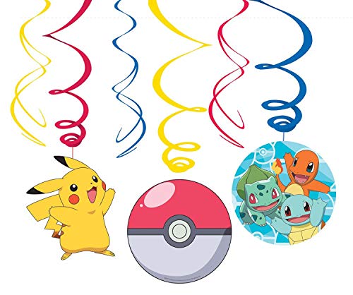 Pokemon Swirl Decoration von amscan