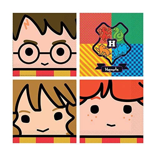 Amscan 9905191 – Harry Potter Geburtstagsparty Servietten – 16 Stück, Hell Amscan 9905191 – Harry Potter Geburtstagsparty Servietten – 16 Stück, Hell von amscan